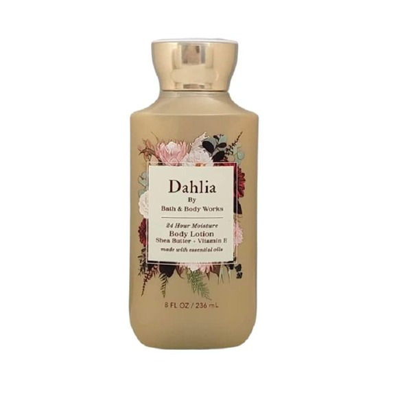 Bath & Body Works Other - Bath & Body Works Dahlia Body Lotion Shea Vitamin E 24 Hr Moisture 8 Oz